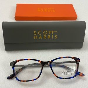 NWT Scott Harris Glasses with Case